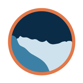 Icon indicating sea level
