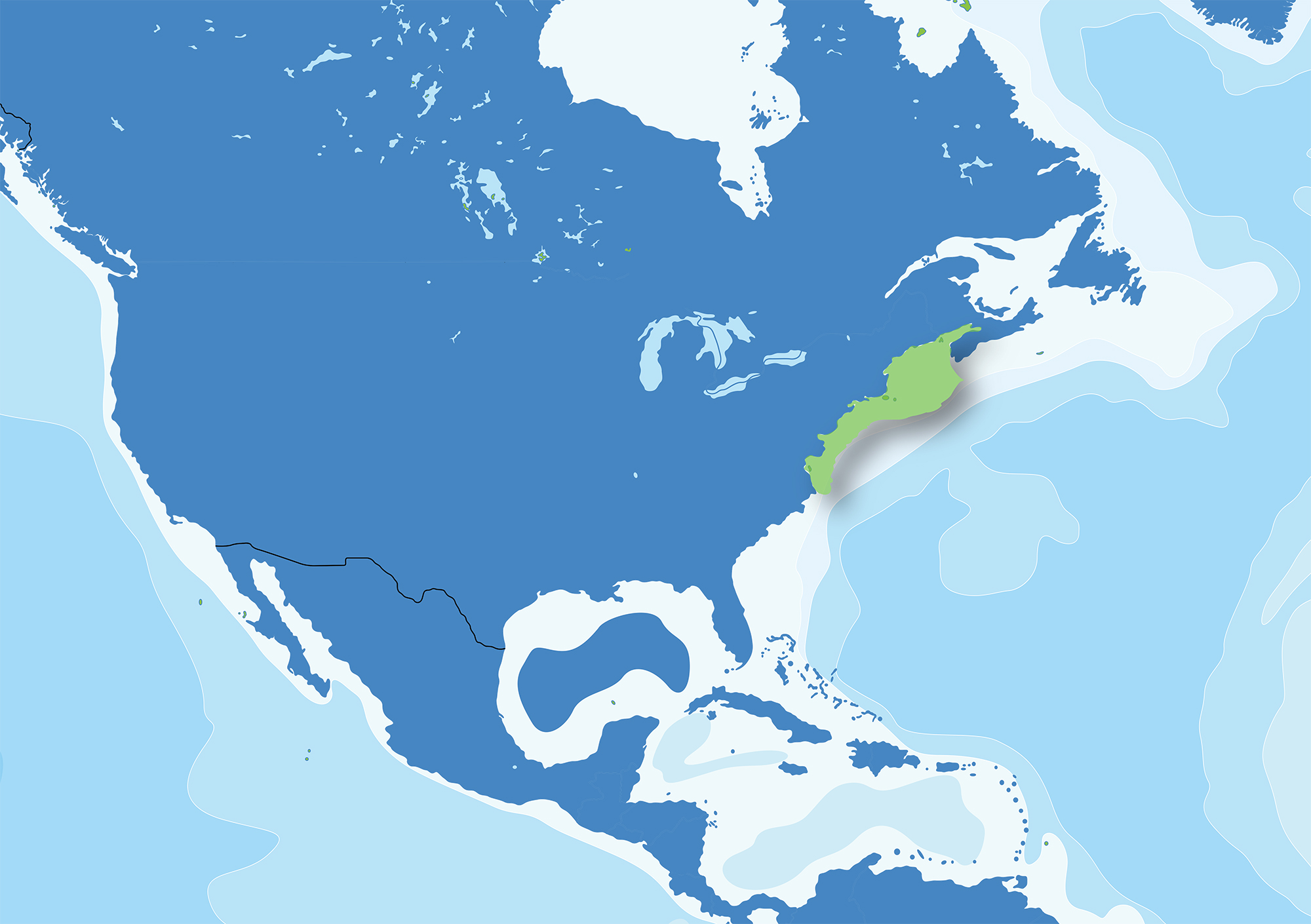 Northeast Region map